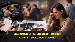 Post Matrimonial Investigation