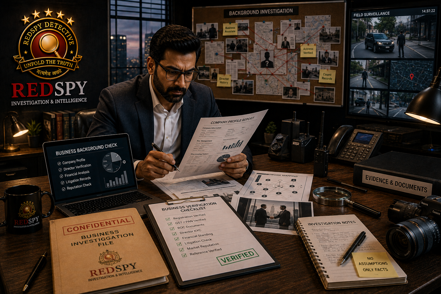 Professional Due Diligence Investigation