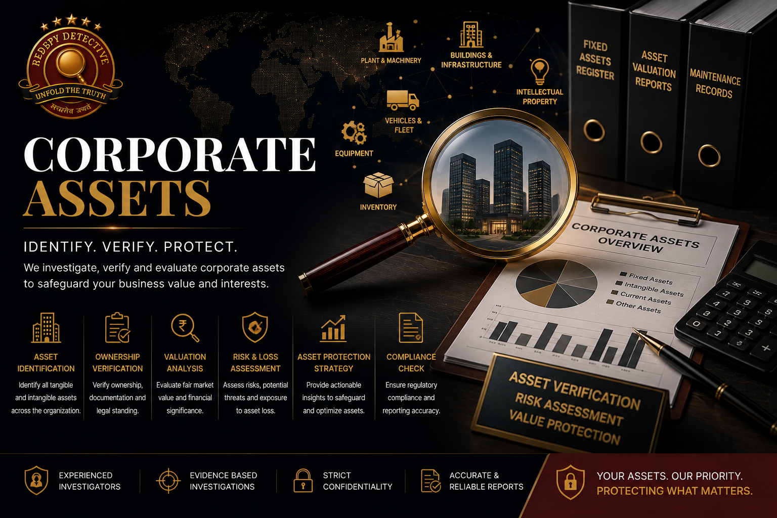 Corporate Asset Investigation