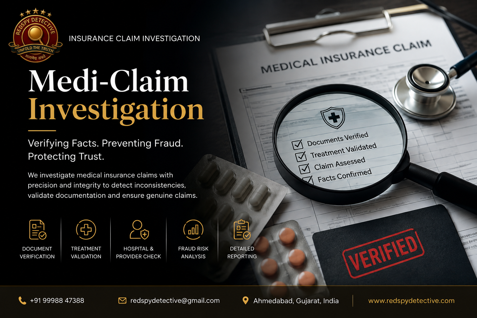 Insurance claim field investigation